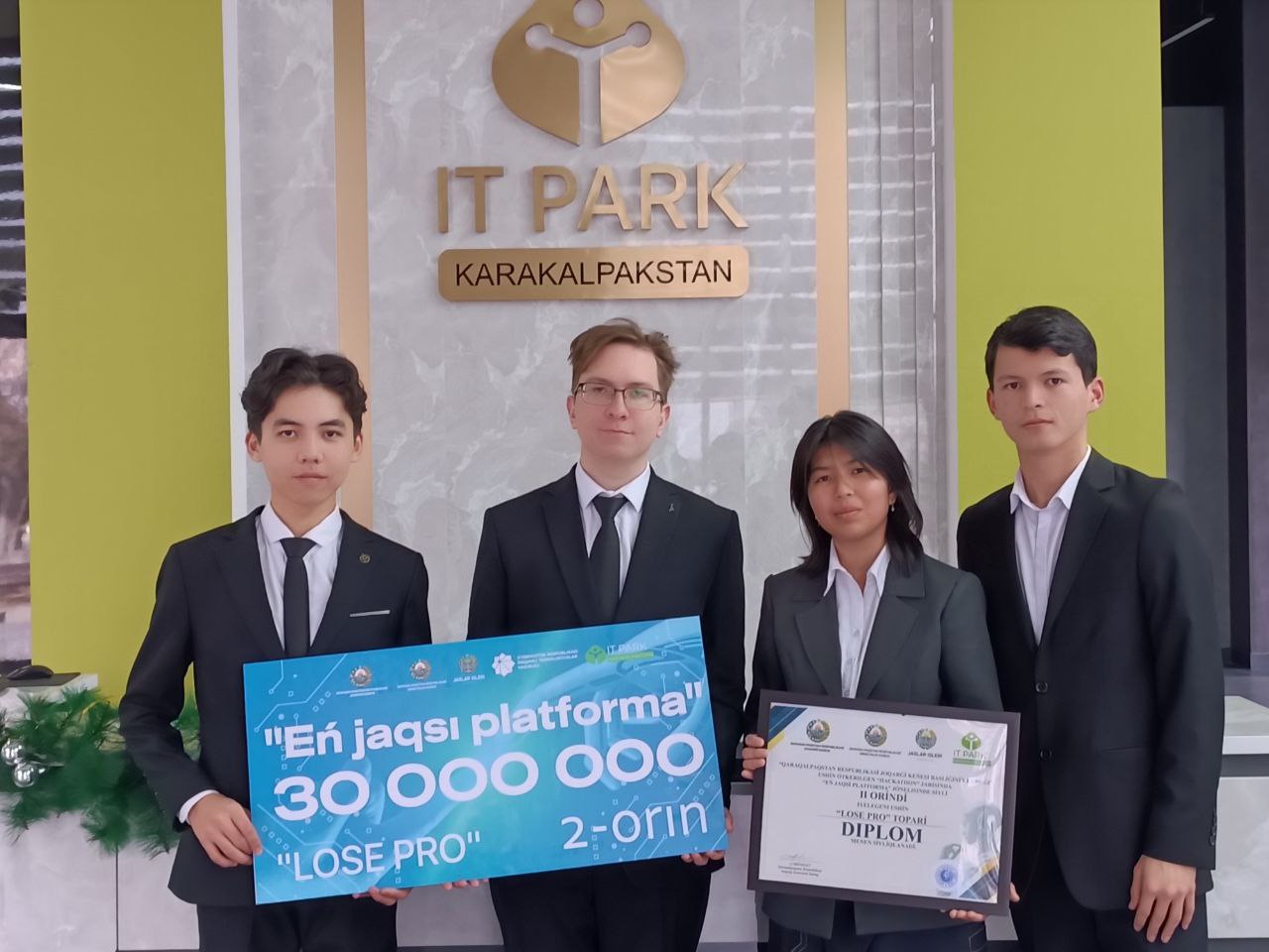 "Fundev" Wins 2nd Place and 30,000,000 UZS at Nukus Hackathon with AI-Powered Learning Platform "StuDy"